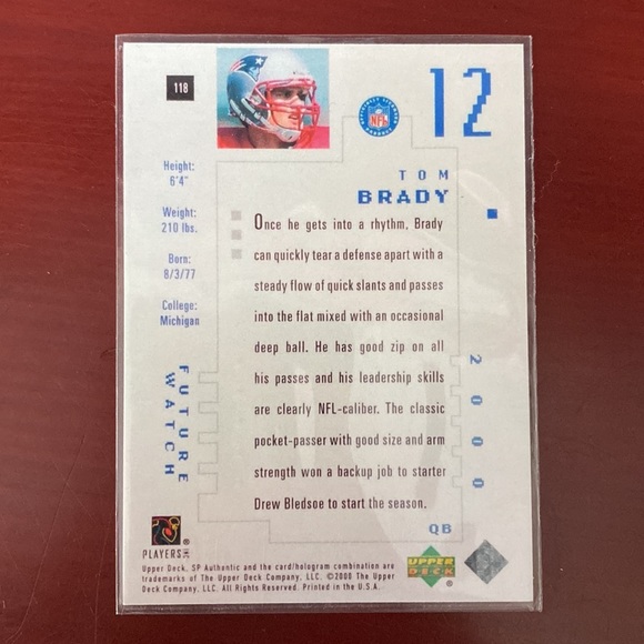 Tom Brady RC Reprint - Picture 2 of 2